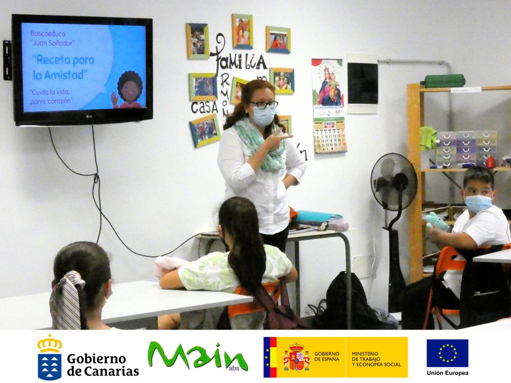 Receta de la Amistad en Bosco Educa El Polvorín