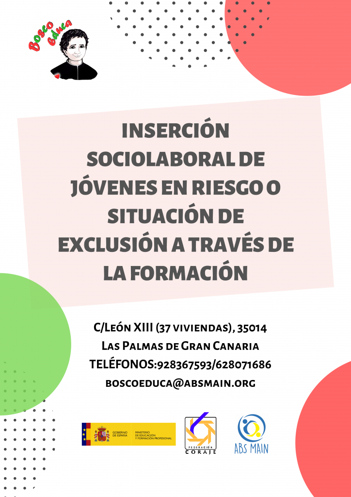 Proyecto Inserción Sociolaboral de Jóvenes en Riesgo o Situación de Exclusión a Través de la Formación