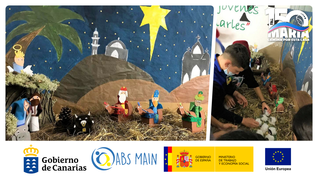 Belén Ecológico en Bosco Educa El Polvorín