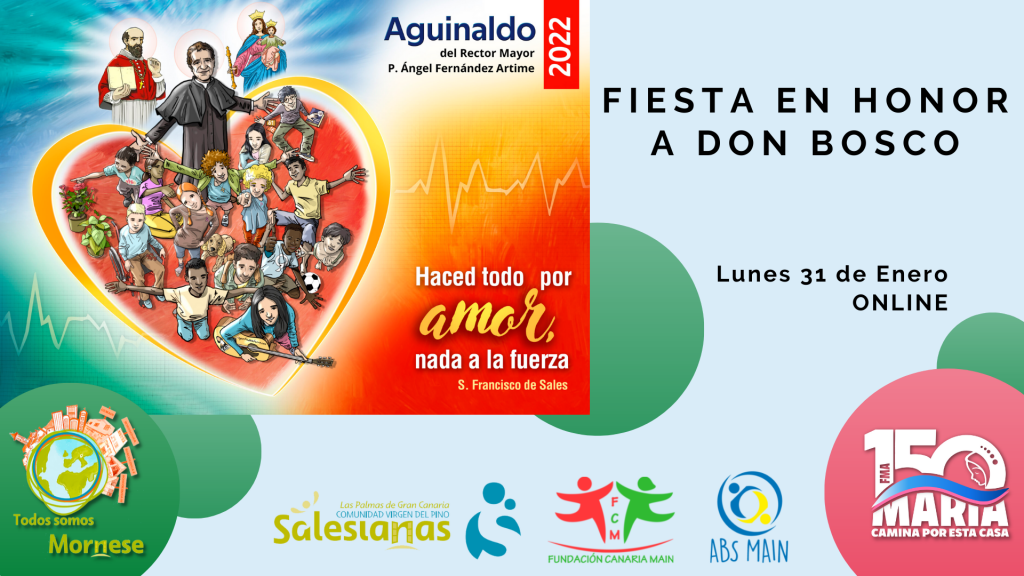 ¡Celebramos con Don Bosco!