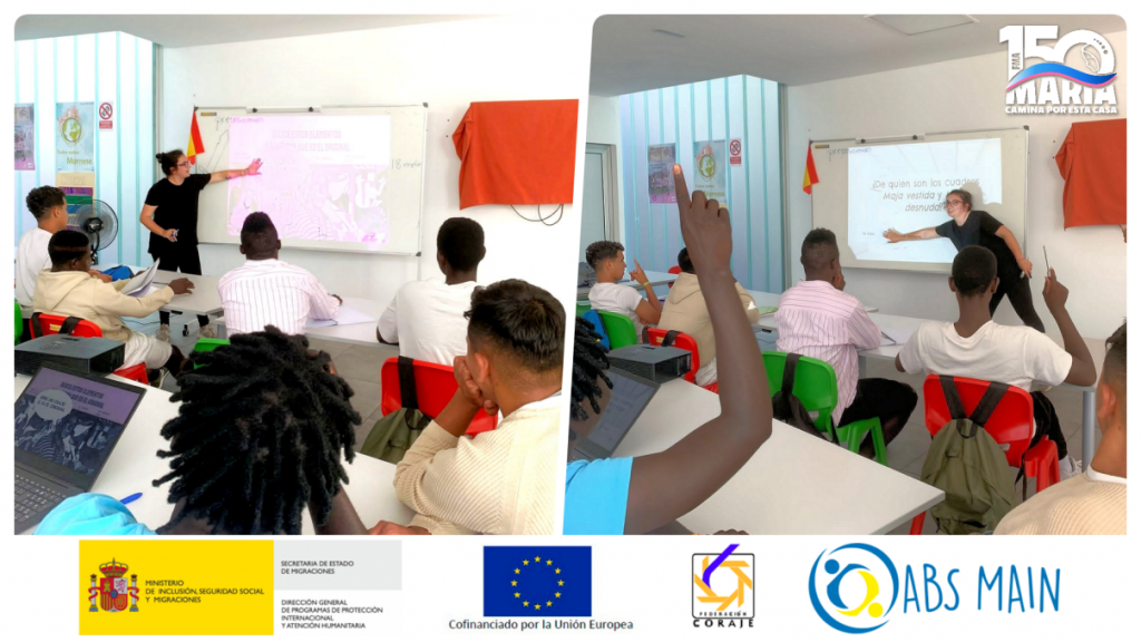 Clase sobre museos y obras de arte