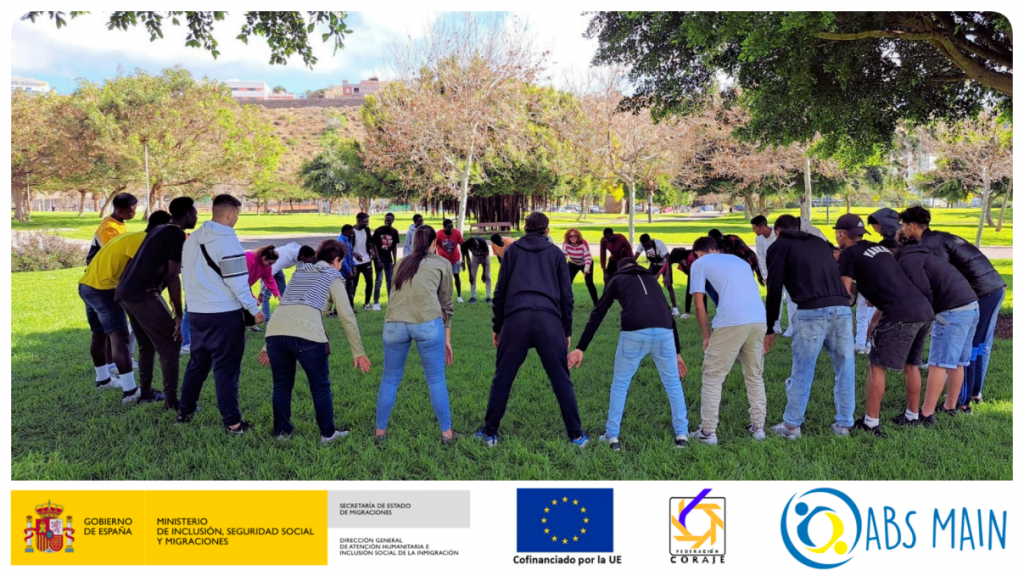 Diversión intercultural en el parque de las Rehoyas