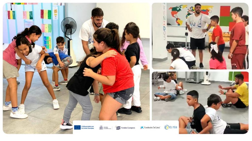 Taller de Lucha Canaria en +Infancia