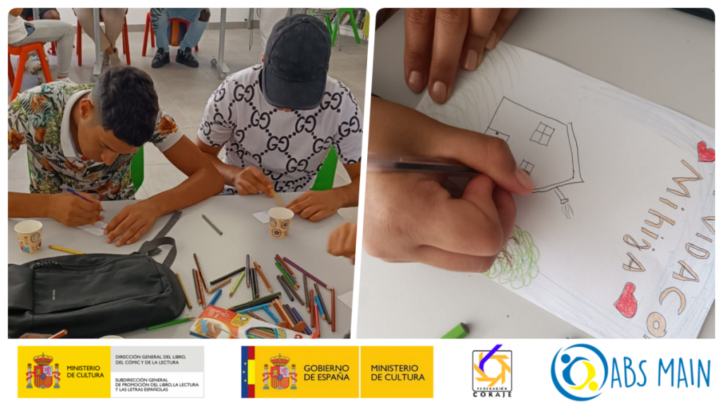 Taller de marcapáginas e historias interculturales